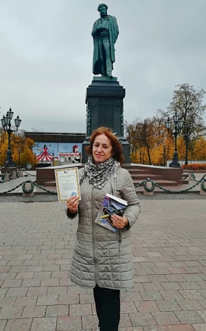 Марина Кабанова — лауреат литературного конкурса «Славянское слово»