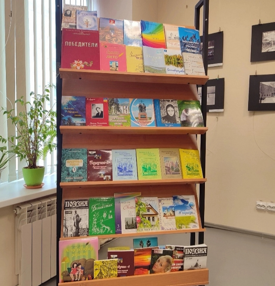 Литературная экспозиция открылась в Белоозёрском КМЦ «Клио»